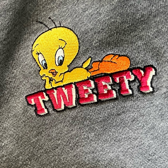 Y2K Tweety sweatpants size large - Picture 3 of 5